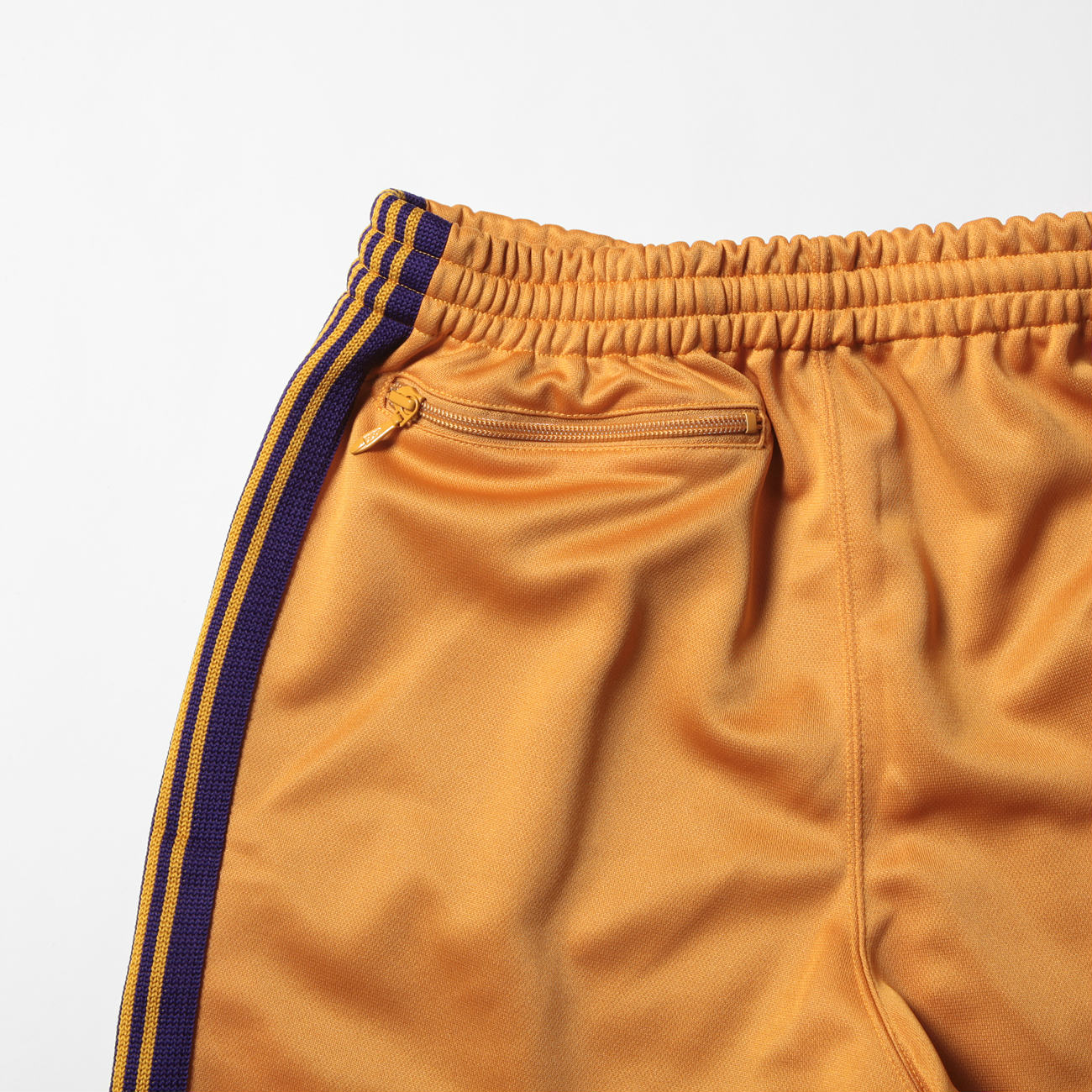 Needles / ニードルズ | Track Pant - Poly Smooth - Yellow Gold