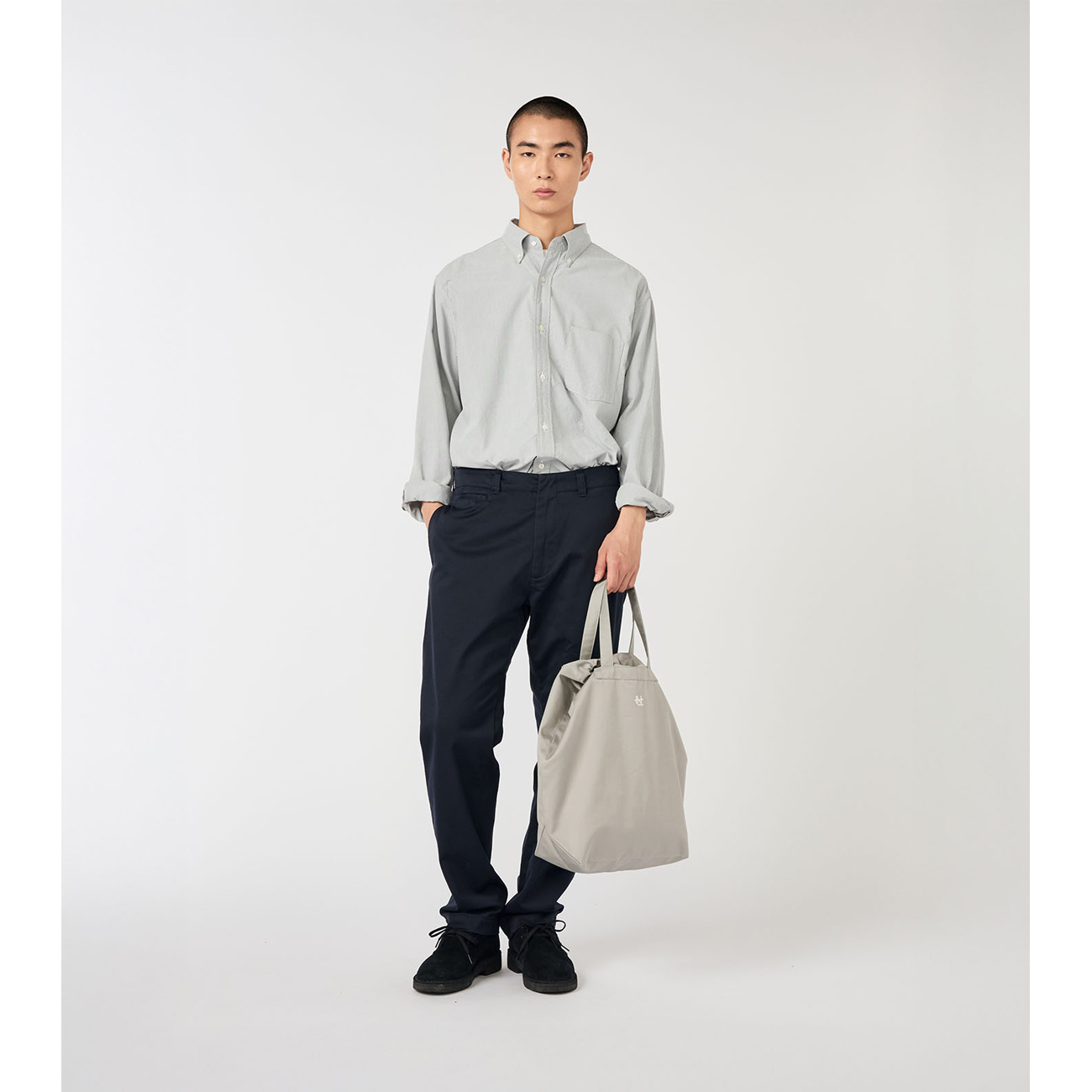 nanamica / ナナミカ | Chino Tote Bag - Black | 通販 - 正規取扱店