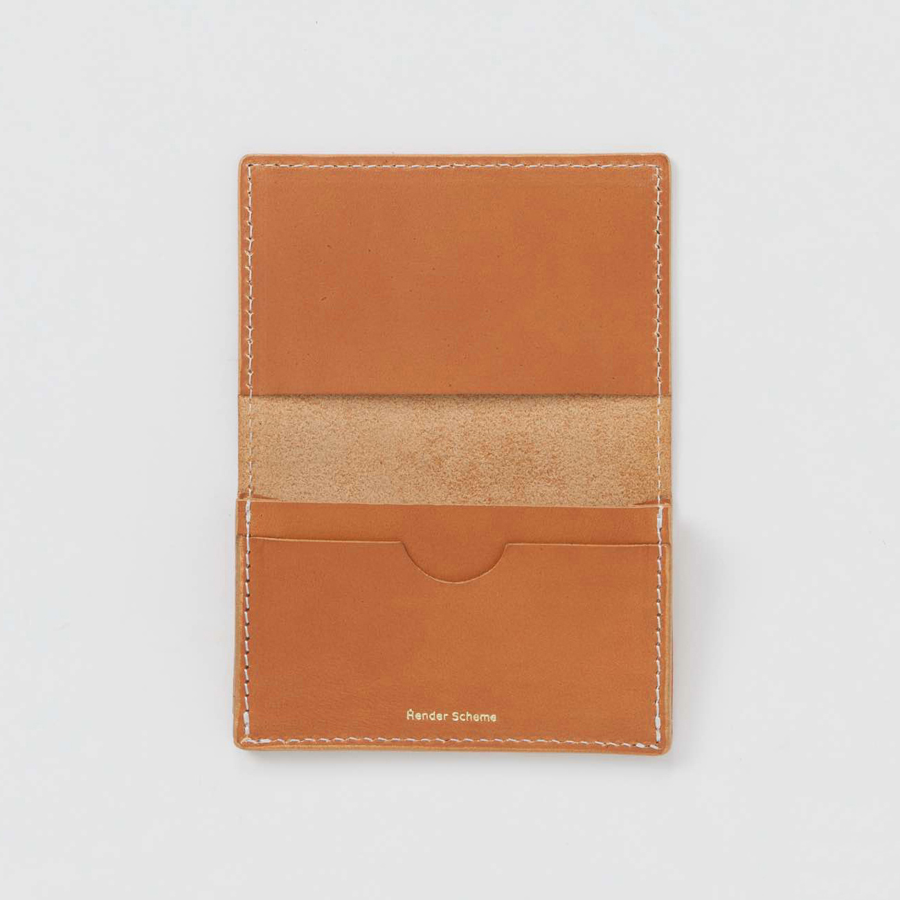 Hender Scheme / エンダースキーマ | folded card case - Natural