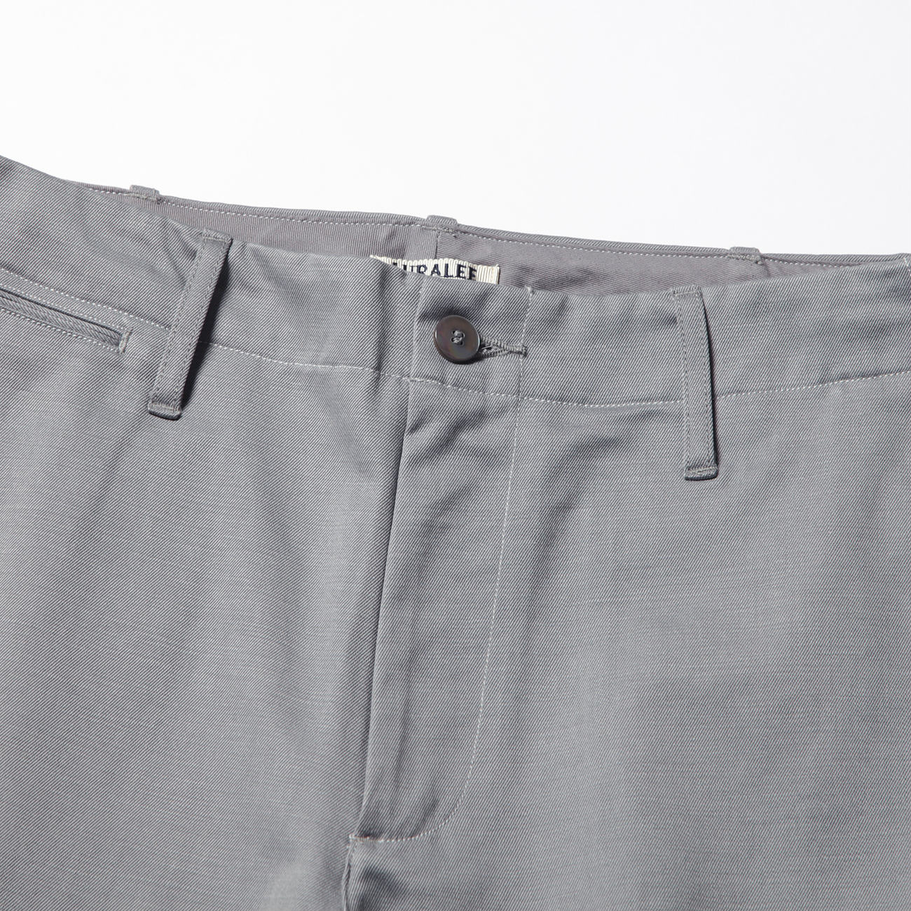 AURALEE / オーラリー | WASHED FINX LIGHT CHINO PANTS (メンズ