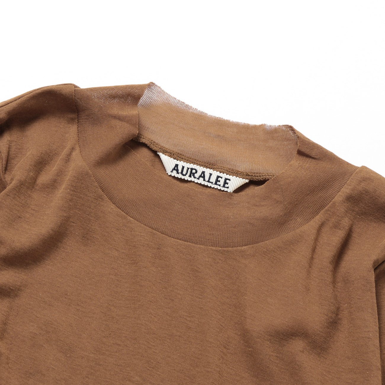 AURALEE / オーラリー | SUPER HIGH GAUGE SHEER RIB L/S TEE