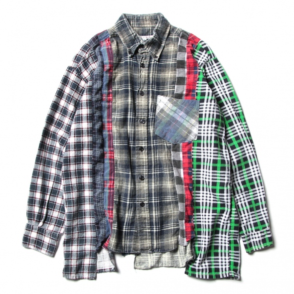 Needles / ニードルズ | Rebuild by Needles - Flannel Shirt -> 7