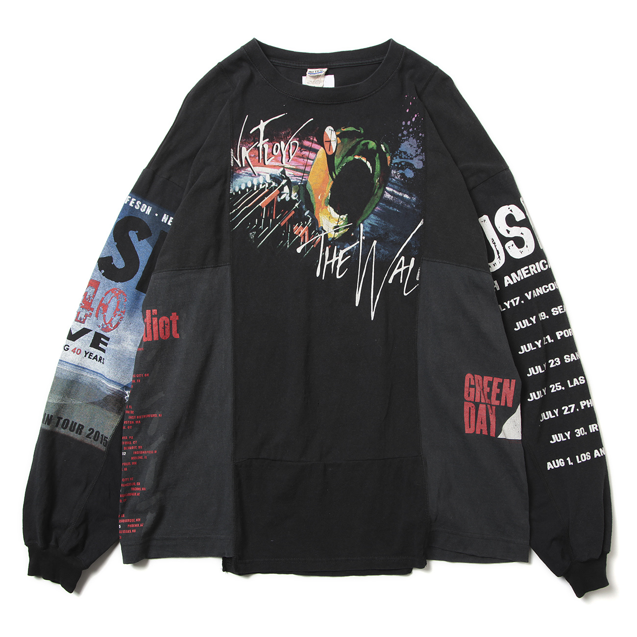 CHANGES / チェンジーズ | CH1025 4PANEL L/S TEE - Black - 3 | 通販