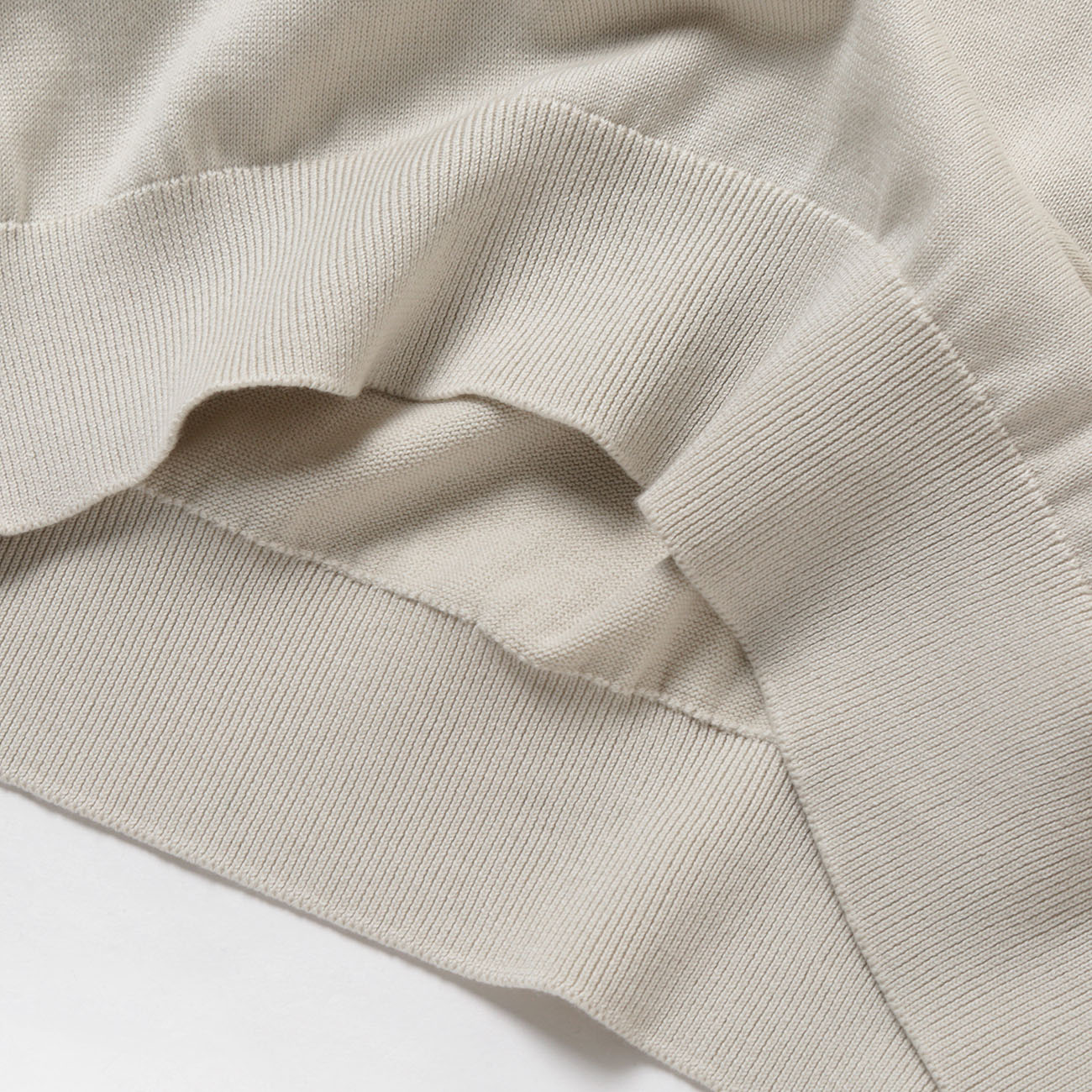 GIM / ジム | 14G ASIC天竺 長袖モックネック - Beige | 通販 - 正規