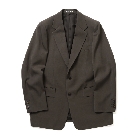 ジャケット・アウター AURALEE light wool max gabardine jacket Auralee 'Light Wool Max Gabardine Jacket' (Top Black) – C'H'C'M'
