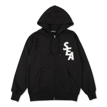 WIND AND SEA / ウィンダンシー | DOT SEA ZIP UP SWEATSHIRT - Black