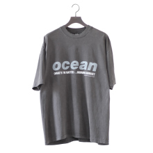 ESSAY / エッセイ | TS-2 OVERSIZED GARMENT DYE T-SHIRT - Ocean