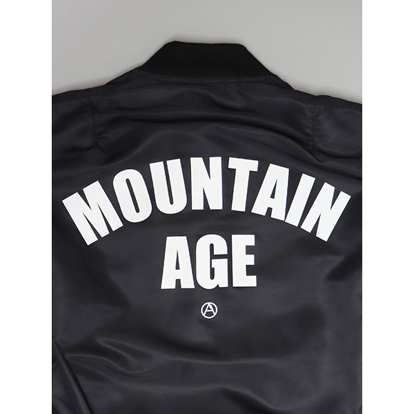 RESEARCH | MA-1 (Light) - MOUNTAIN AGE - Black | 通販 - 正規取扱店