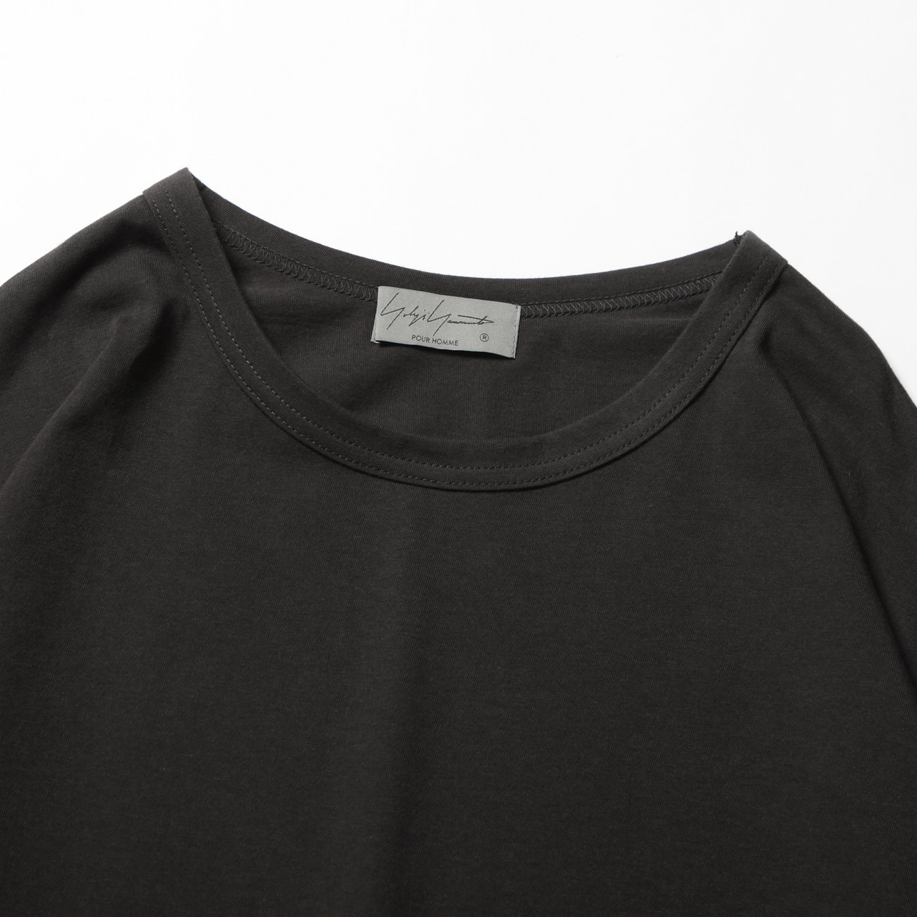 Yohji Yamamoto POUR HOMME | 30/-ULTIMA REGULAR ROUND NECK LONG