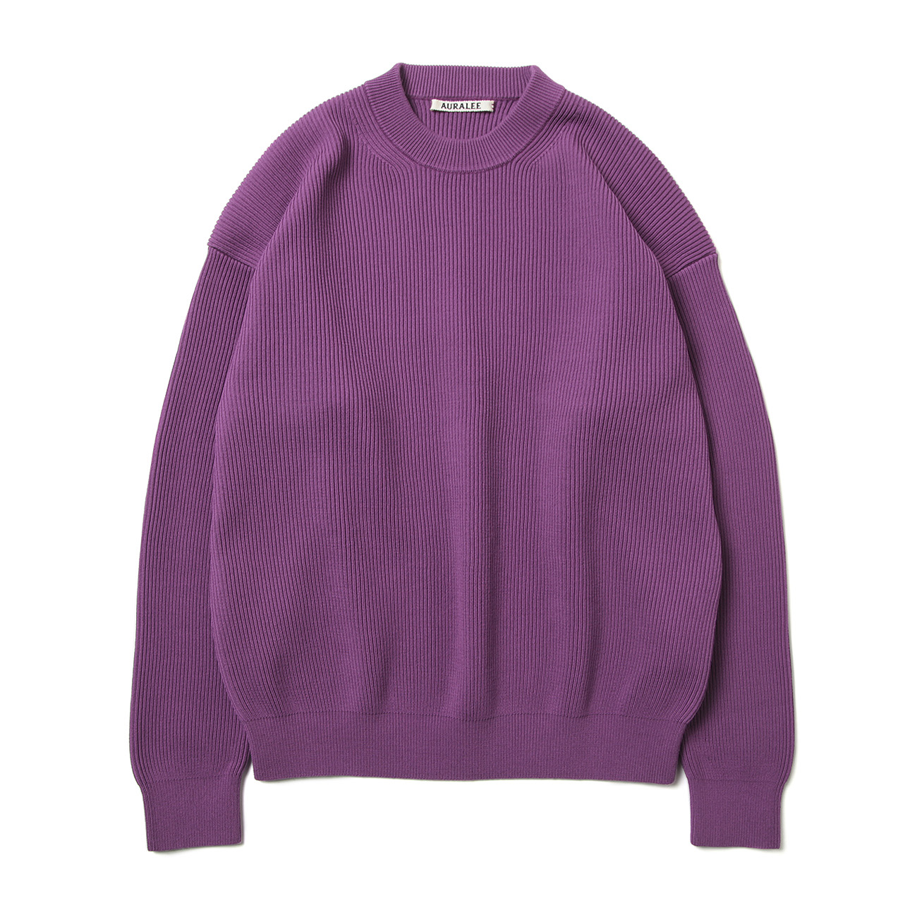 SUPER HARD TWIST RIB KNIT P/O (レディース) - Purple