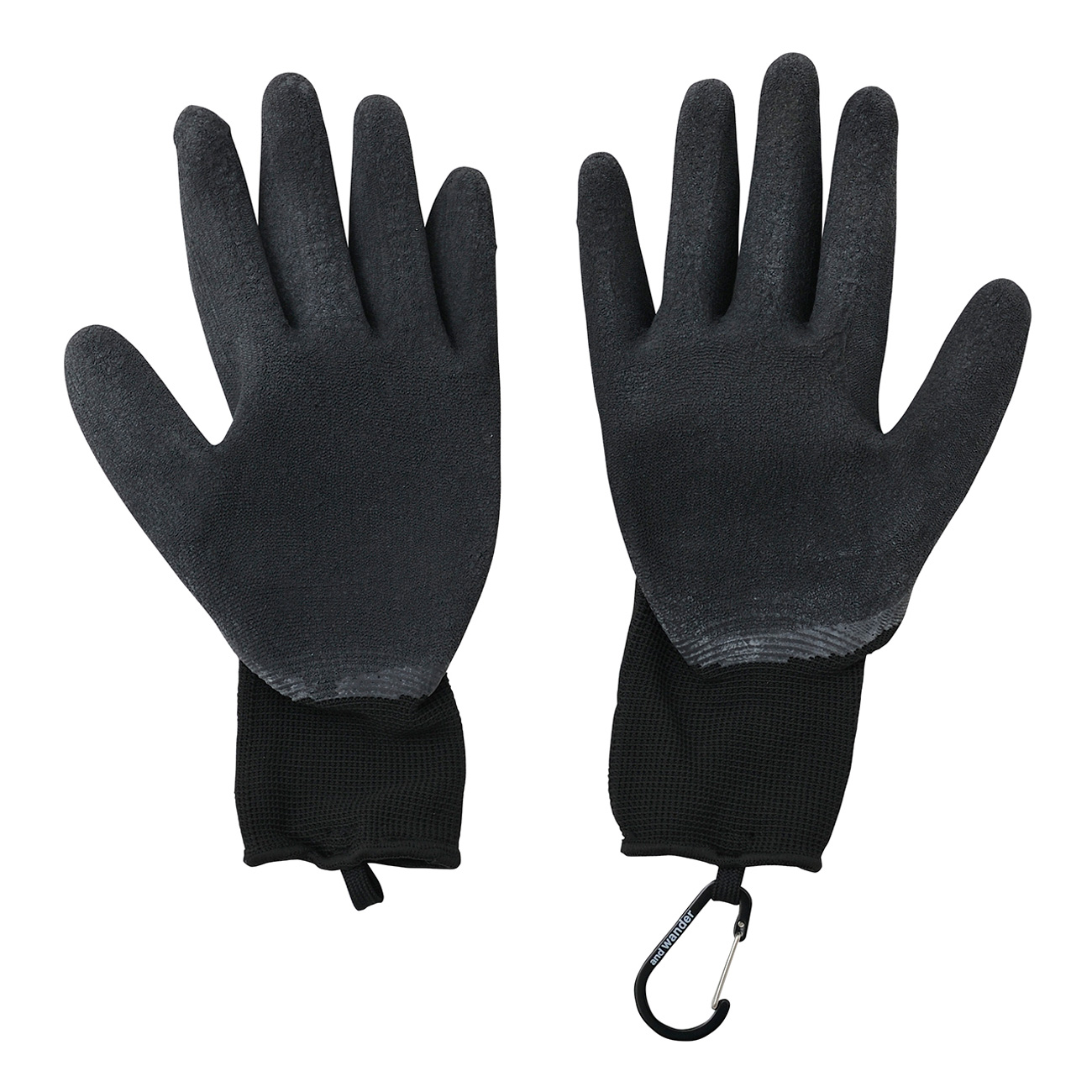 and wander / アンドワンダー | rubber glove - Black | 通販 - 正規