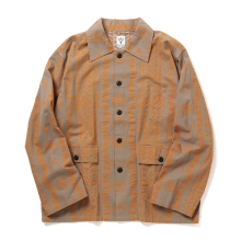 South2 West8 / サウスツーウエストエイト | Hunting Shirt - Cotton Flannel Printed - Skull & Target