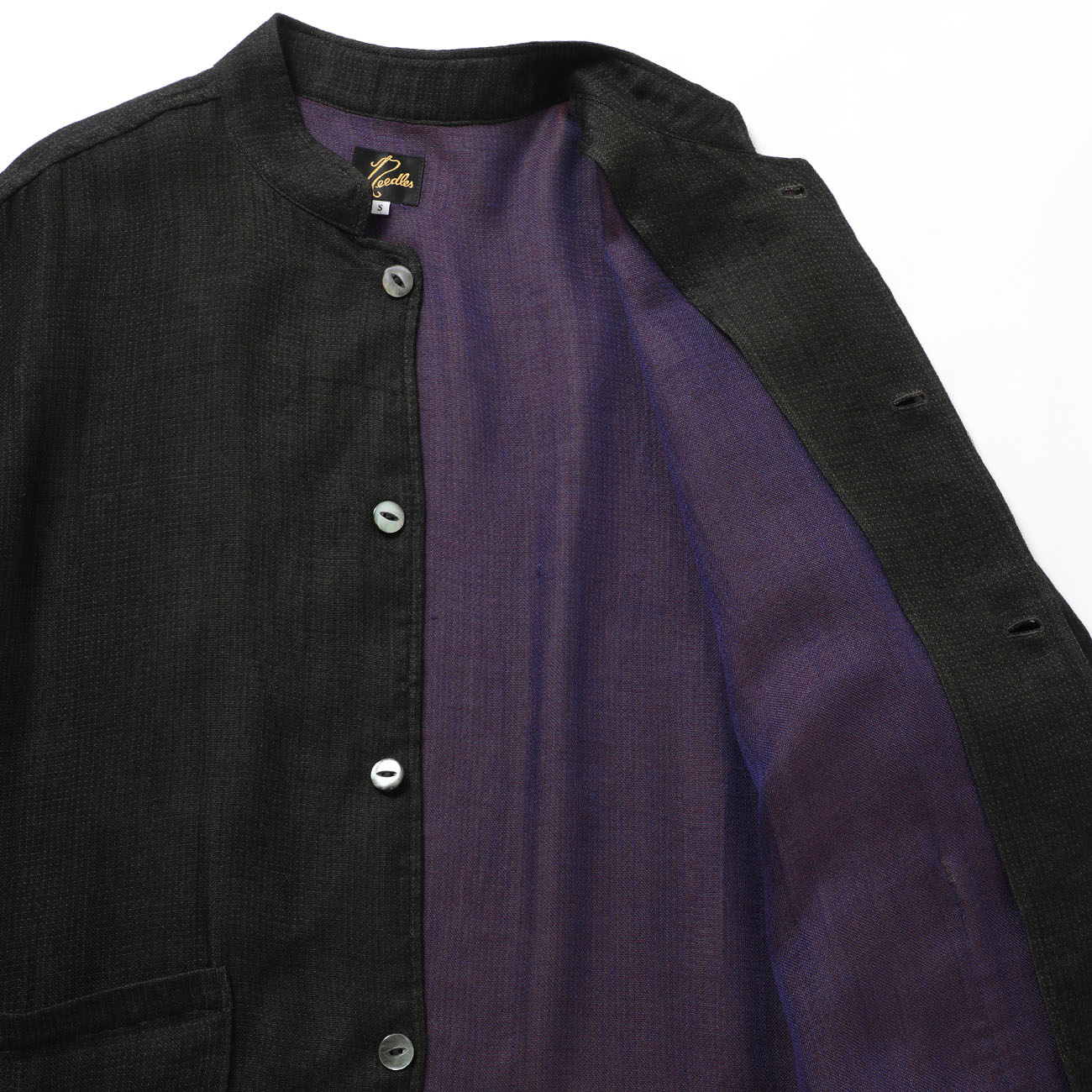 Needles / ニードルズ | Stand Collar Jacket - Rayon Double Face