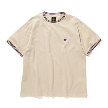 Needles / ニードルズ | Ringer Tee - Cotton Pique - Beige