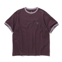 Needles / ニードルズ | Ringer Tee - Cotton Pique - Purple