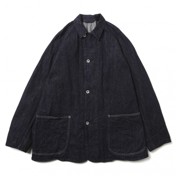 COMOLI / コモリ | デニム ワークジャケット - Navy | 通販 - 正規取扱