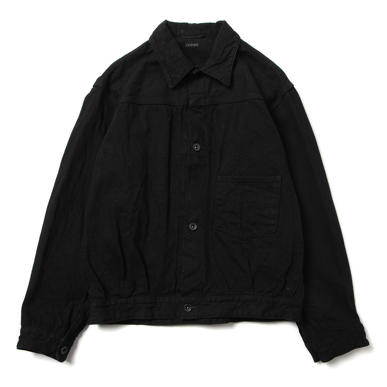 COMOLI / コモリ | デニム ジャケット - Black | 通販 - 正規取扱店