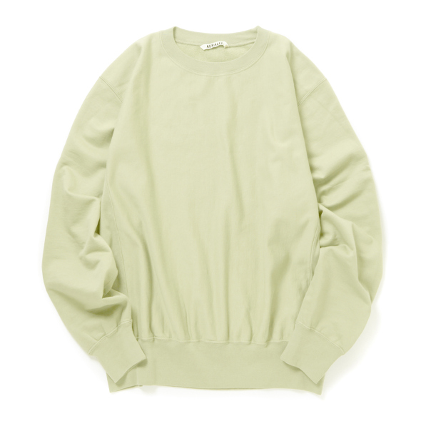 AURALEE（オーラリー）ELASTIC HIGH GAUGE SWEAT P／O