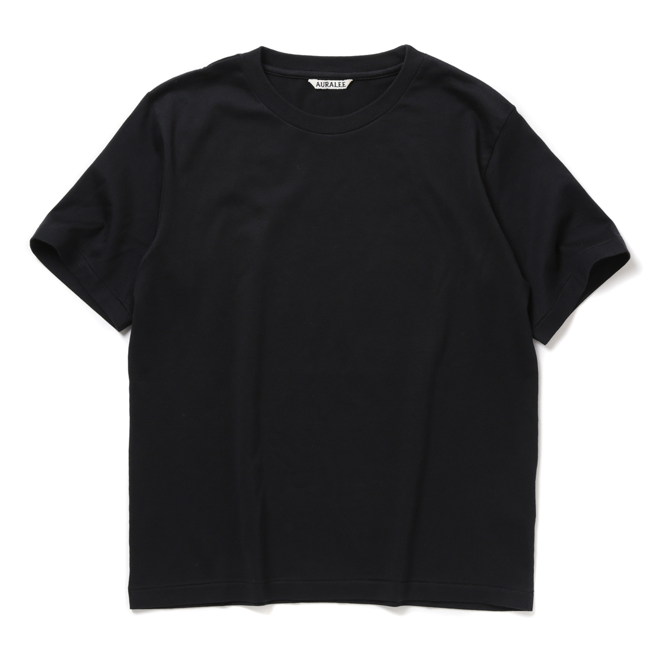 AURALEE / オーラリー | PIMA COTTON JERSEY TEE (レディース) - Black