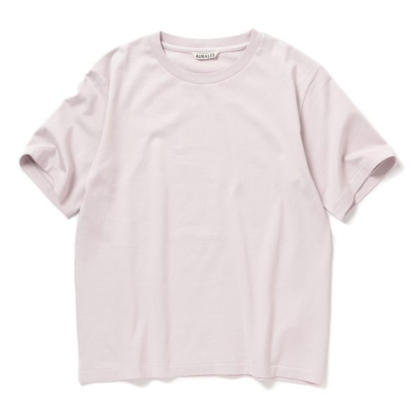 AURALEE | SUVIN HIGH COUNT CLOTH STRIPE HALF SLEEVED SHIRT MEN