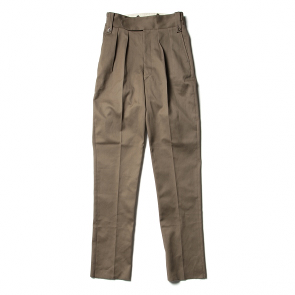 NEAT / ニート | Cotton Pique / Beltless - Khaki | 通販 - 正規取扱