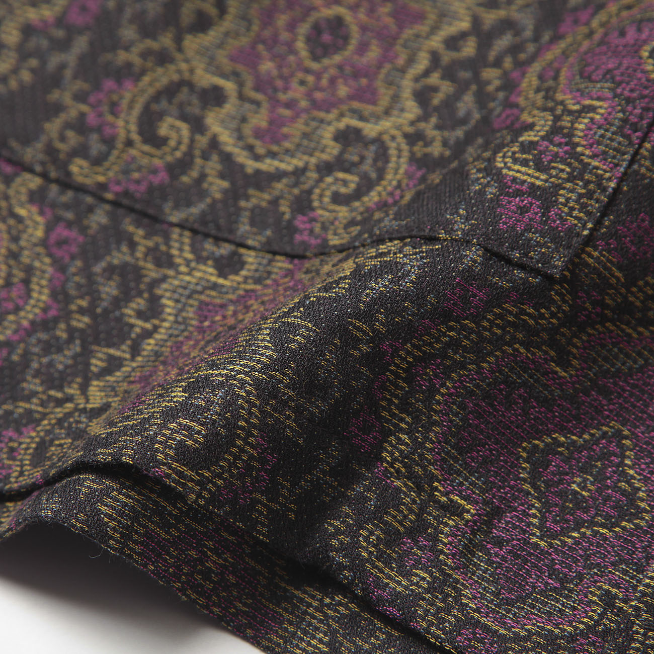 Needles / ニードルズ | Cabana Shirt - C/PE Arabesque Jq. - Black