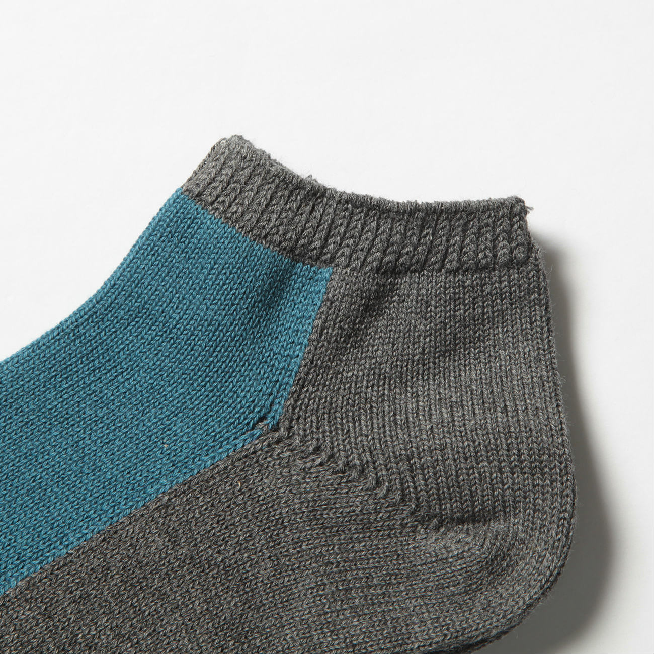 Yohji Yamamoto POUR HOMME / ヨウジ ヤマモト | 2 TONE SHORT SOCKS