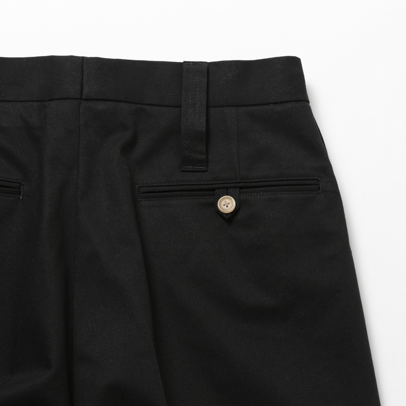 INTERIM / インテリム | VINTAGE CHINO WASHER 1-TUCK WIDE TAPERED
