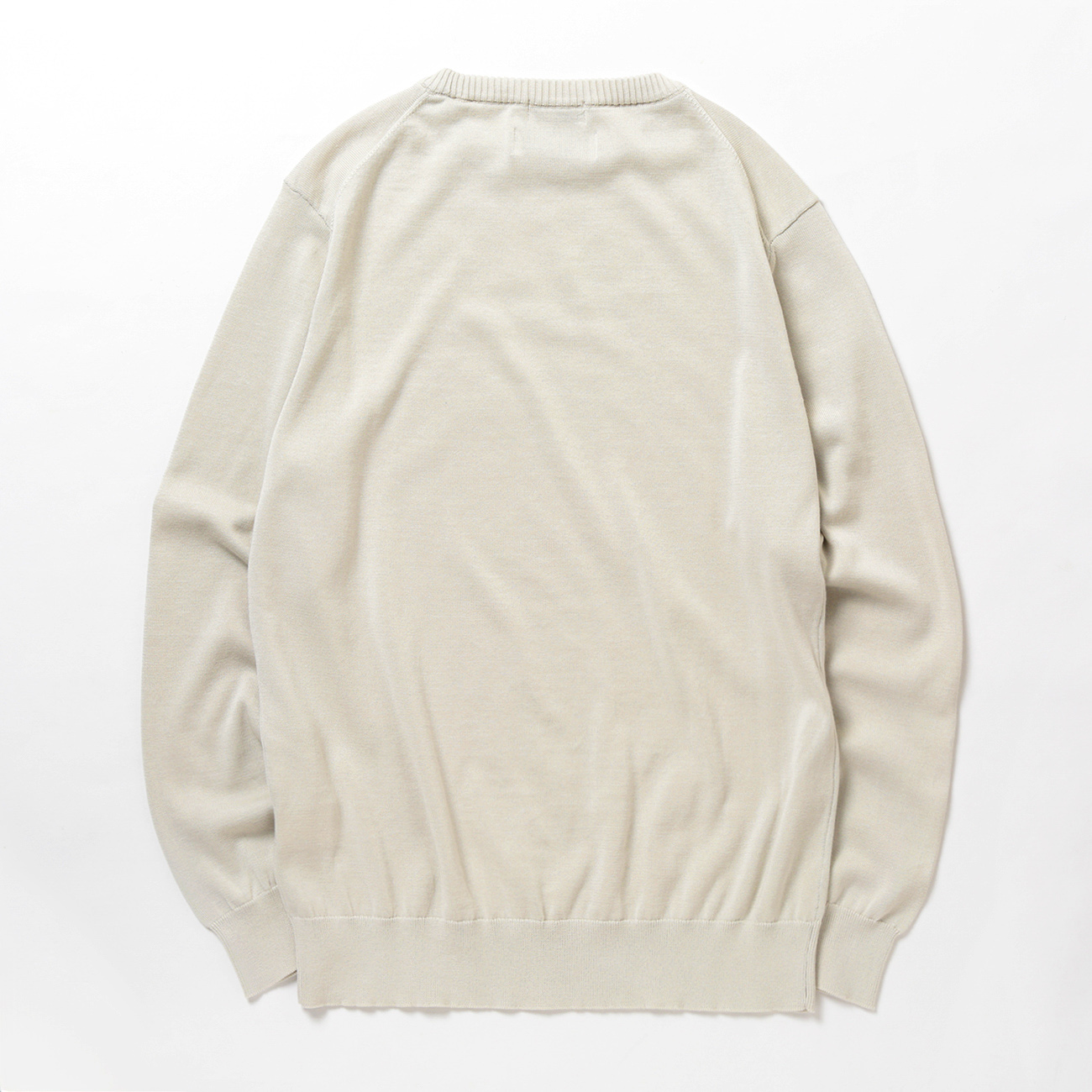 GIM / ジム | 14G ASIC天竺 長袖クルー - Beige | 通販 - 正規取扱店