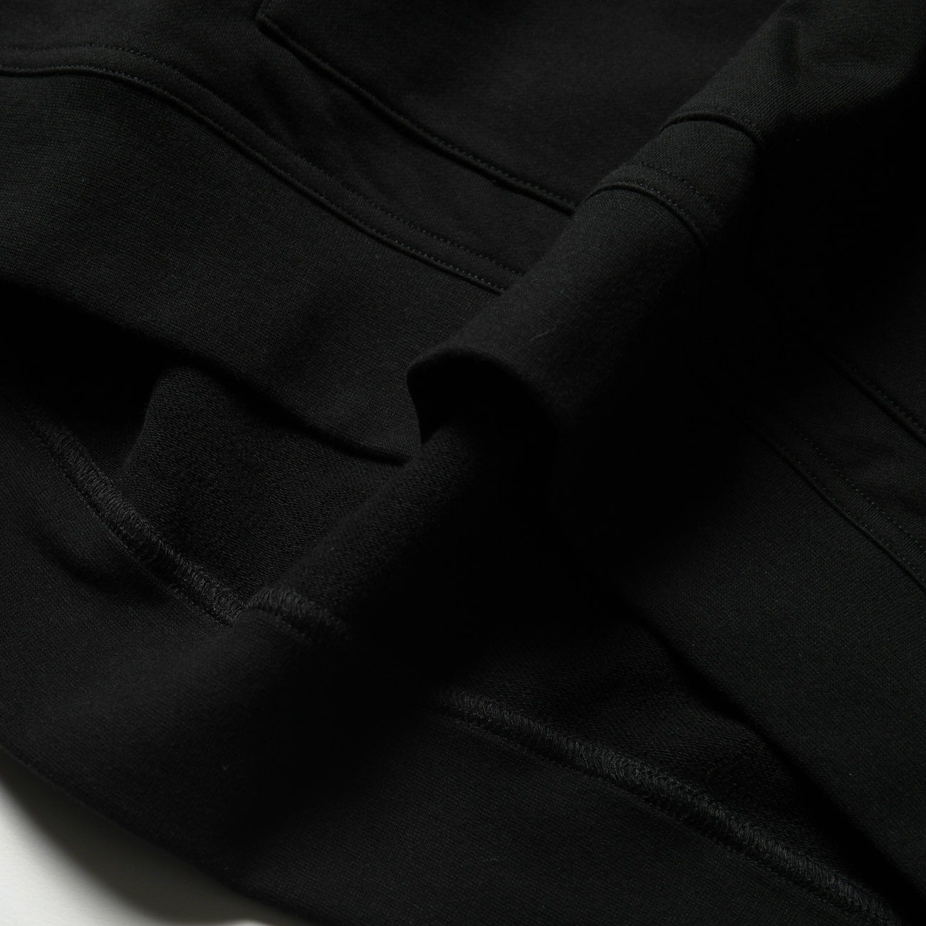 WELLDER / ウェルダー | High Gauge Zip Up Hoodie - Black