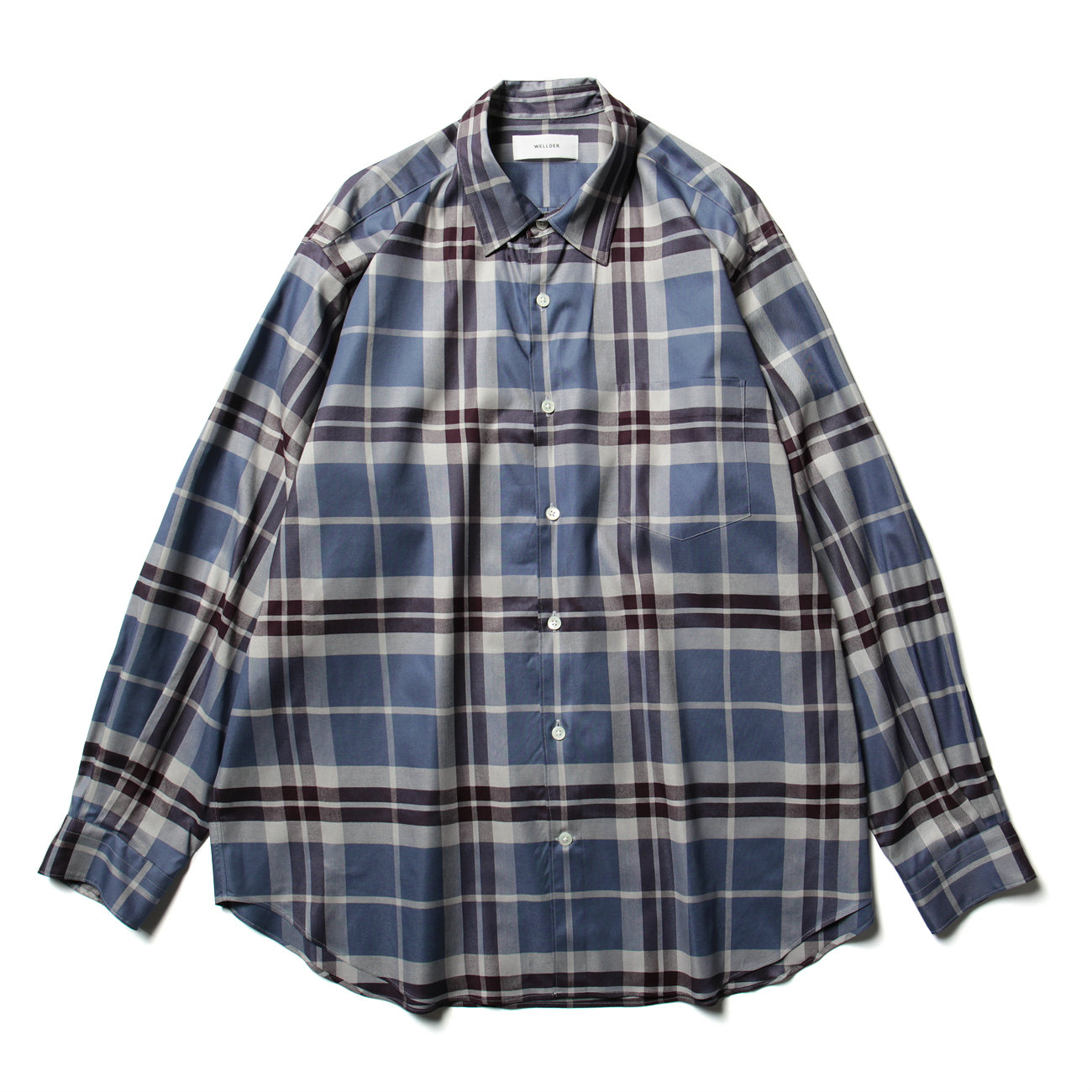 WELLDER / ウェルダー | Standard Shirt - Blue | 通販 - 正規取扱店 ...