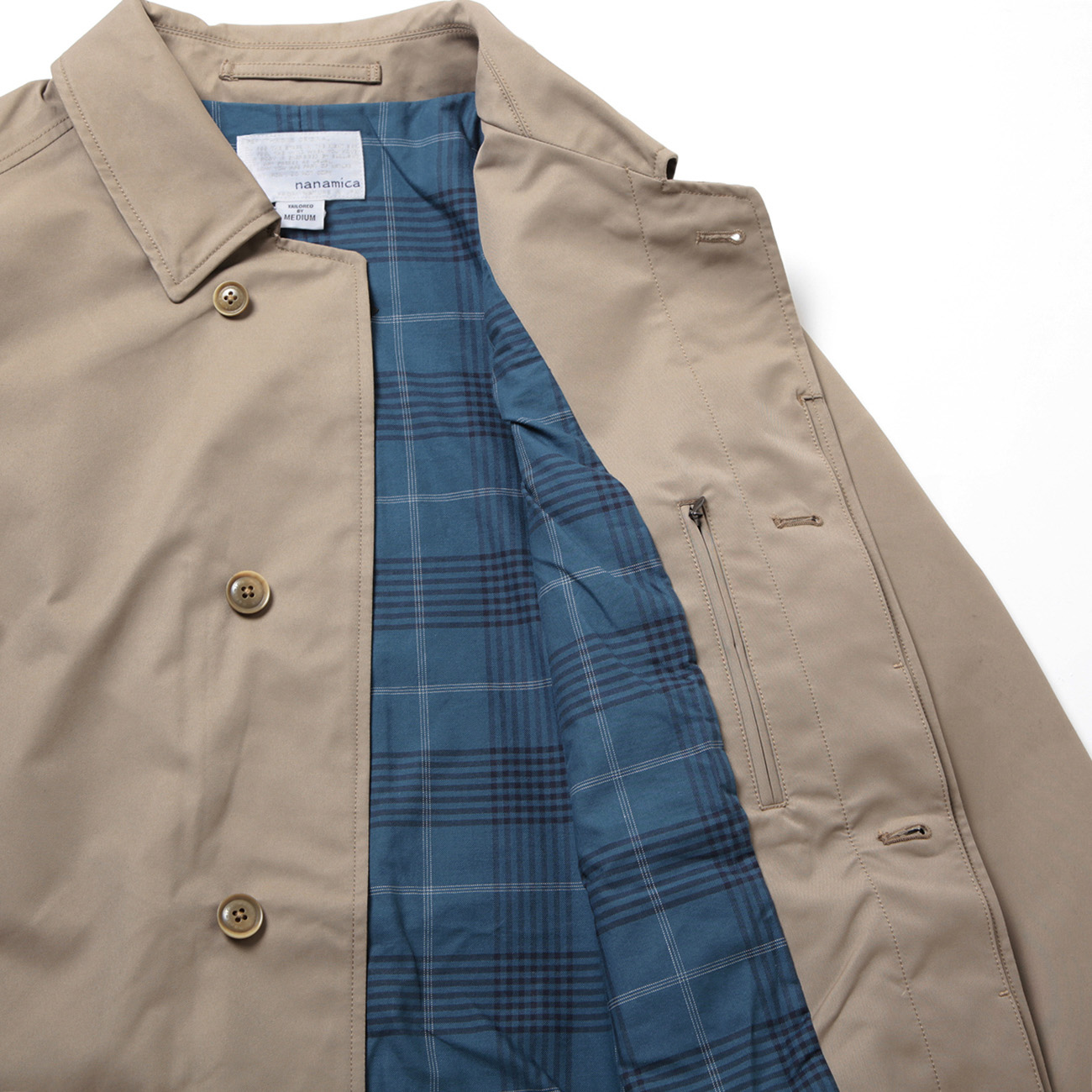 中古】美品 nanamica ナナミカ ショートステンカラーコート