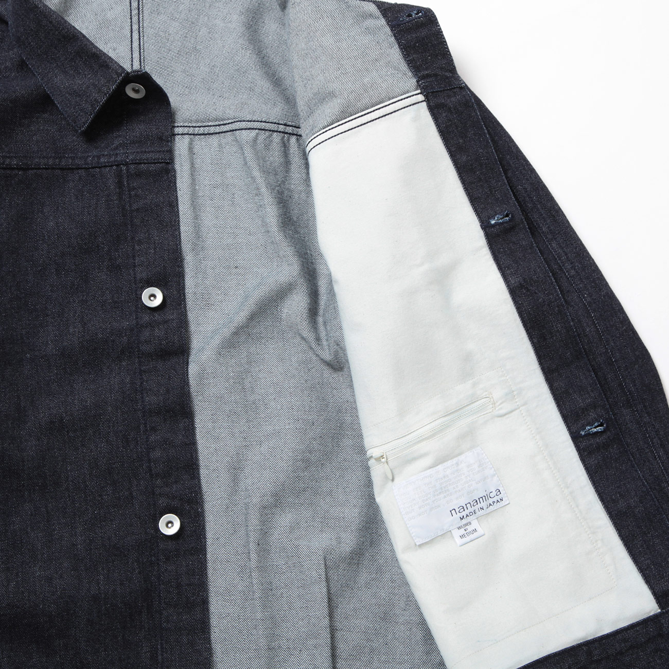 nanamica / ナナミカ | Short Denim Jacket - Indigo | 通販 - 正規