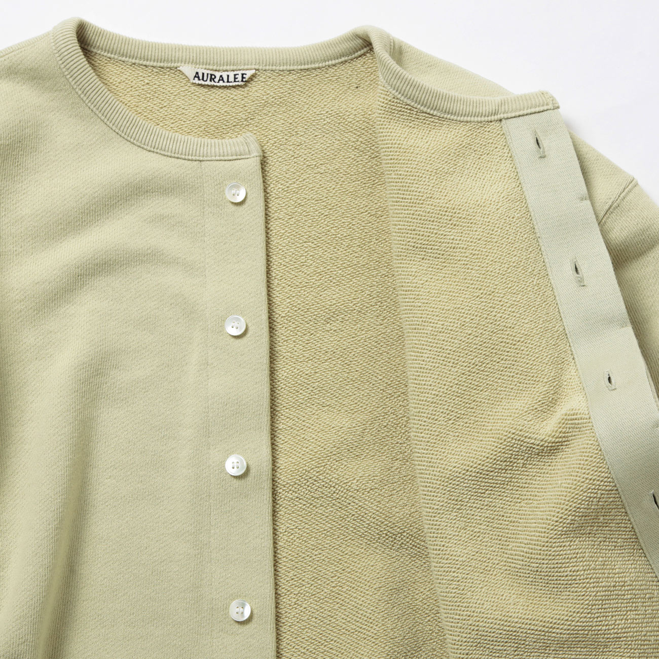 AURALEE / オーラリー | HEAVY BD SWEAT CARDIGAN (メンズ