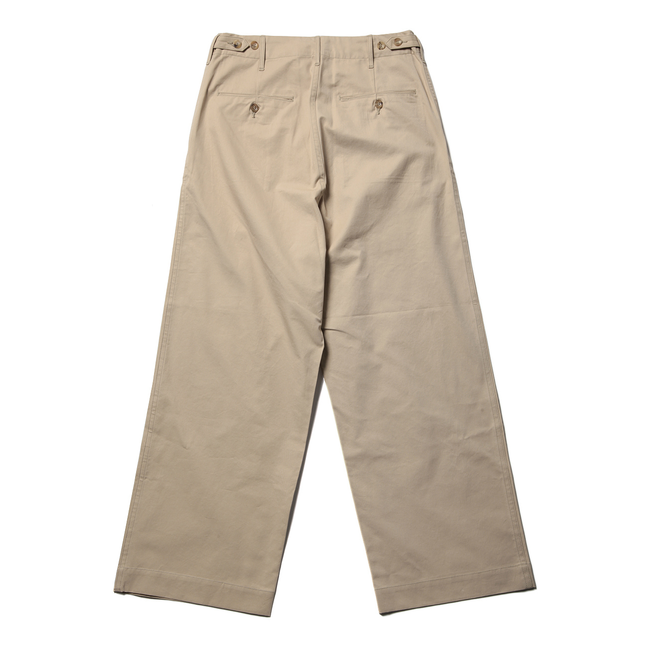 AURALEE / オーラリー | WASHED FINX LIGHT CHINO WIDE PANTS