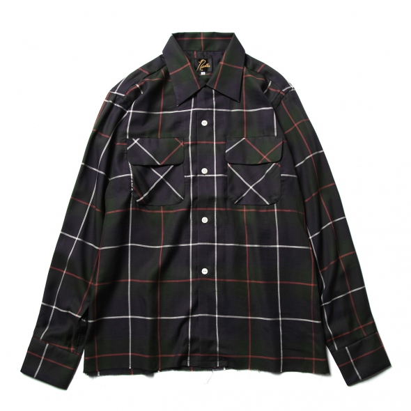 Needles / ニードルズ | Cut-Off Bottom Classic Shirt - T/R Plaid