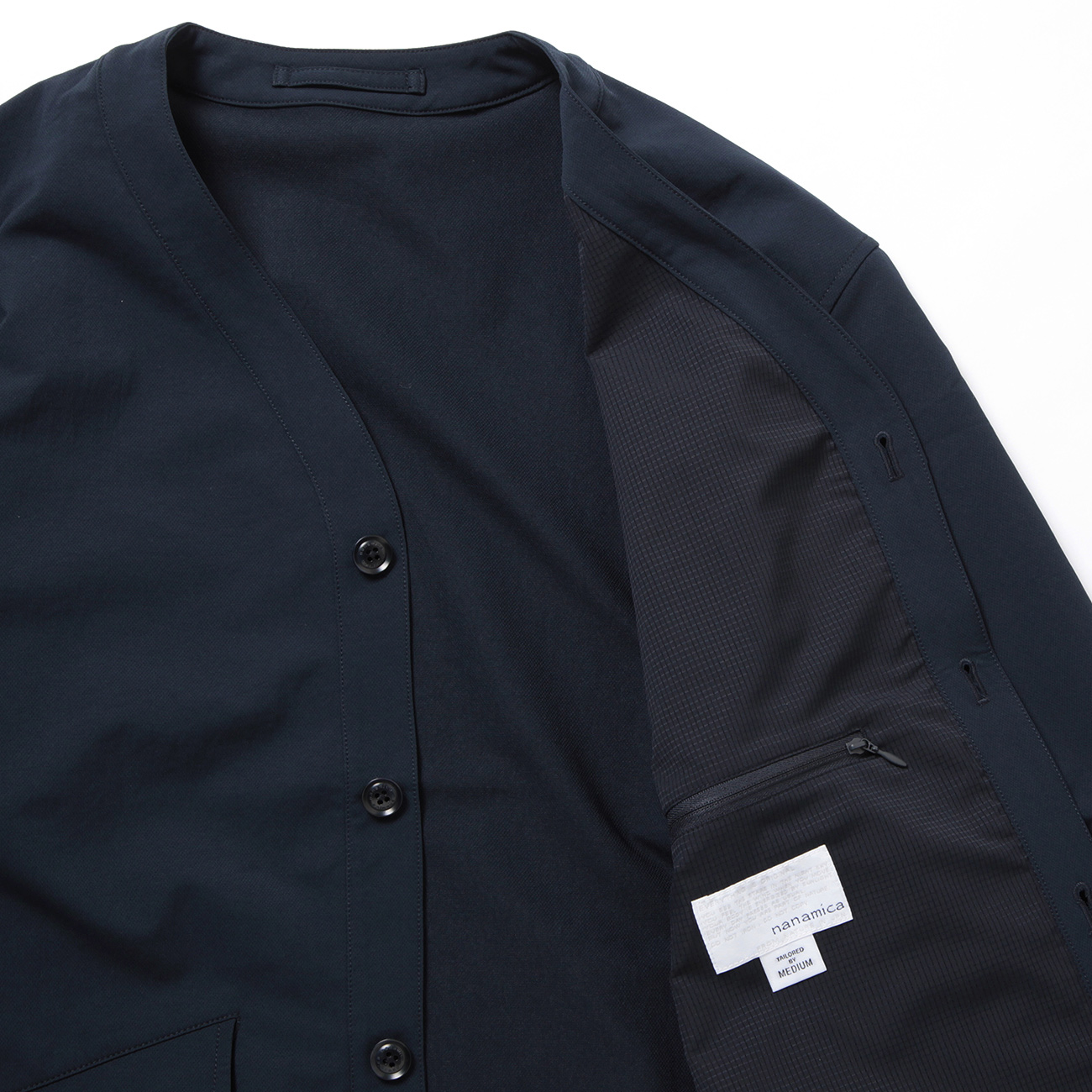 nanamica / ナナミカ | ALPHADRY Cardigan - Navy | 通販 - 正規取扱店