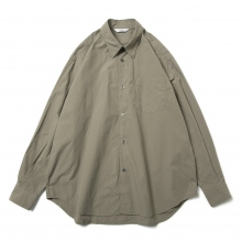 FUJITO / フジト | B/S Shirt (Organic Cotton) - Khaki