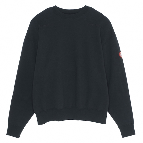 C.E. C0000005 CREW NECK スウェット　ブラック　黒