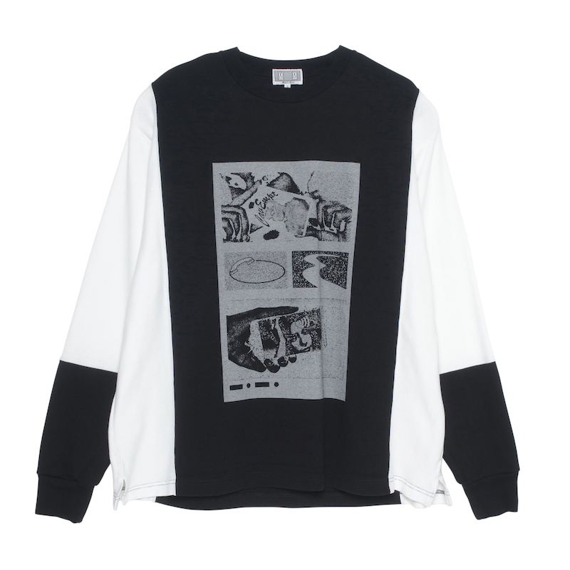 C.E / シーイー | SILVER CARD LONG SLEEVE T - Black | 通販 - 正規 