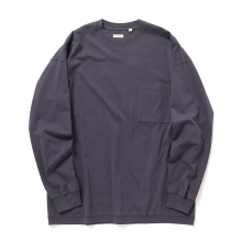 nanamica / ナナミカ | OOAL L/S Pocket Tee - Vintage Navy