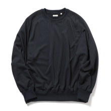 nanamica / ナナミカ | Polyester Pile Crew Neck Sweat - Navy