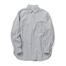 nanamica / ナナミカ | Button Down Stripe Wind Shirt - Navy