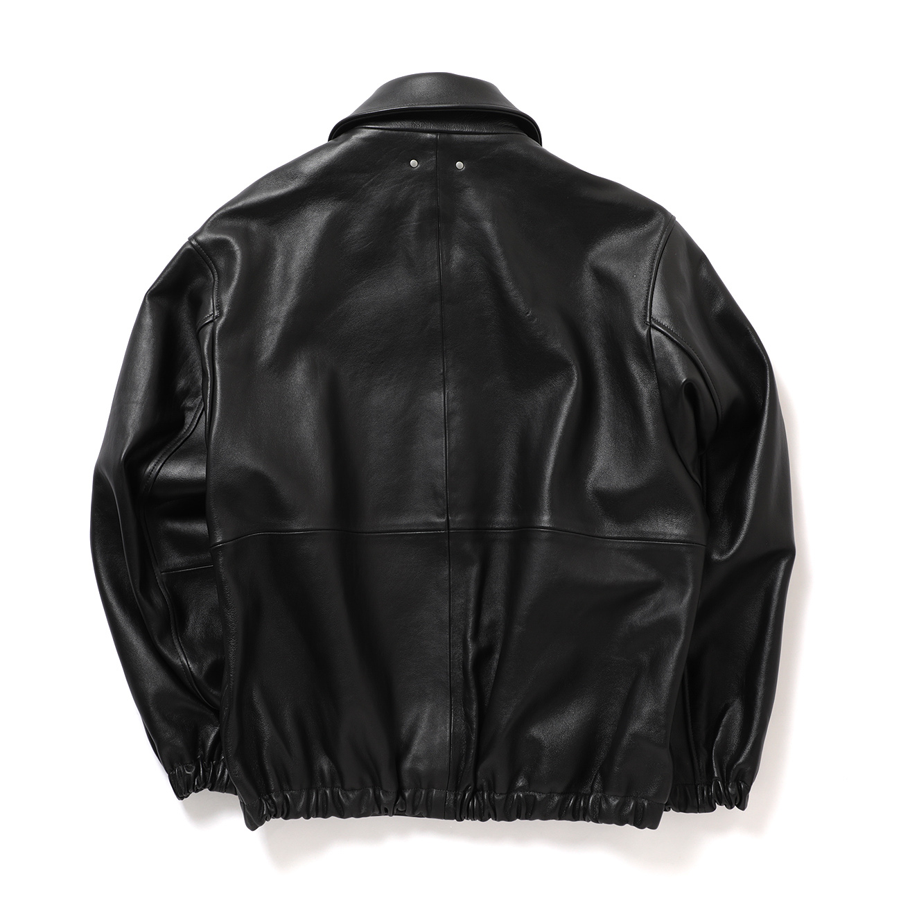 kstyle ssstein / シュタイン | SHEEP LEATHER ZIP SHORT JACKET - Black