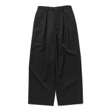 ssstein / シュタイン | EASY WIDE TROUSERS - Black