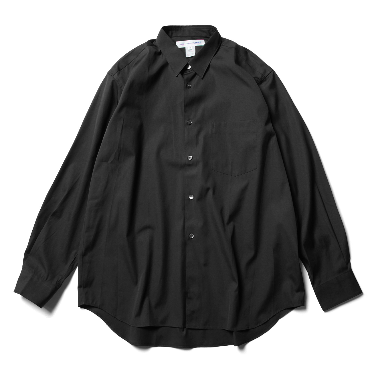 美品　black comme des garcons  フードシャツ