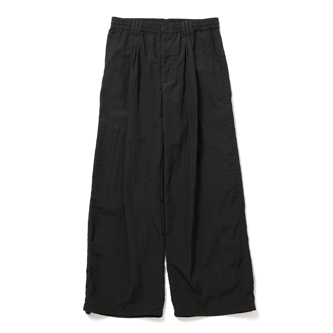 3PLEATED WIDE-LEG TROUSERS(1 BLACK): YOKE: MENS｜THE TOKYO