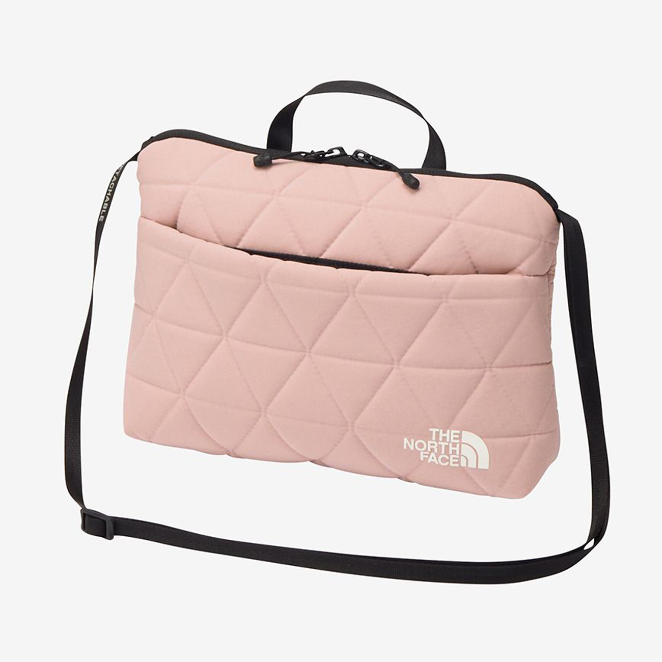 THE NORTH FACE / ザ ノース フェイス | Geoface Pouch - MK メタル