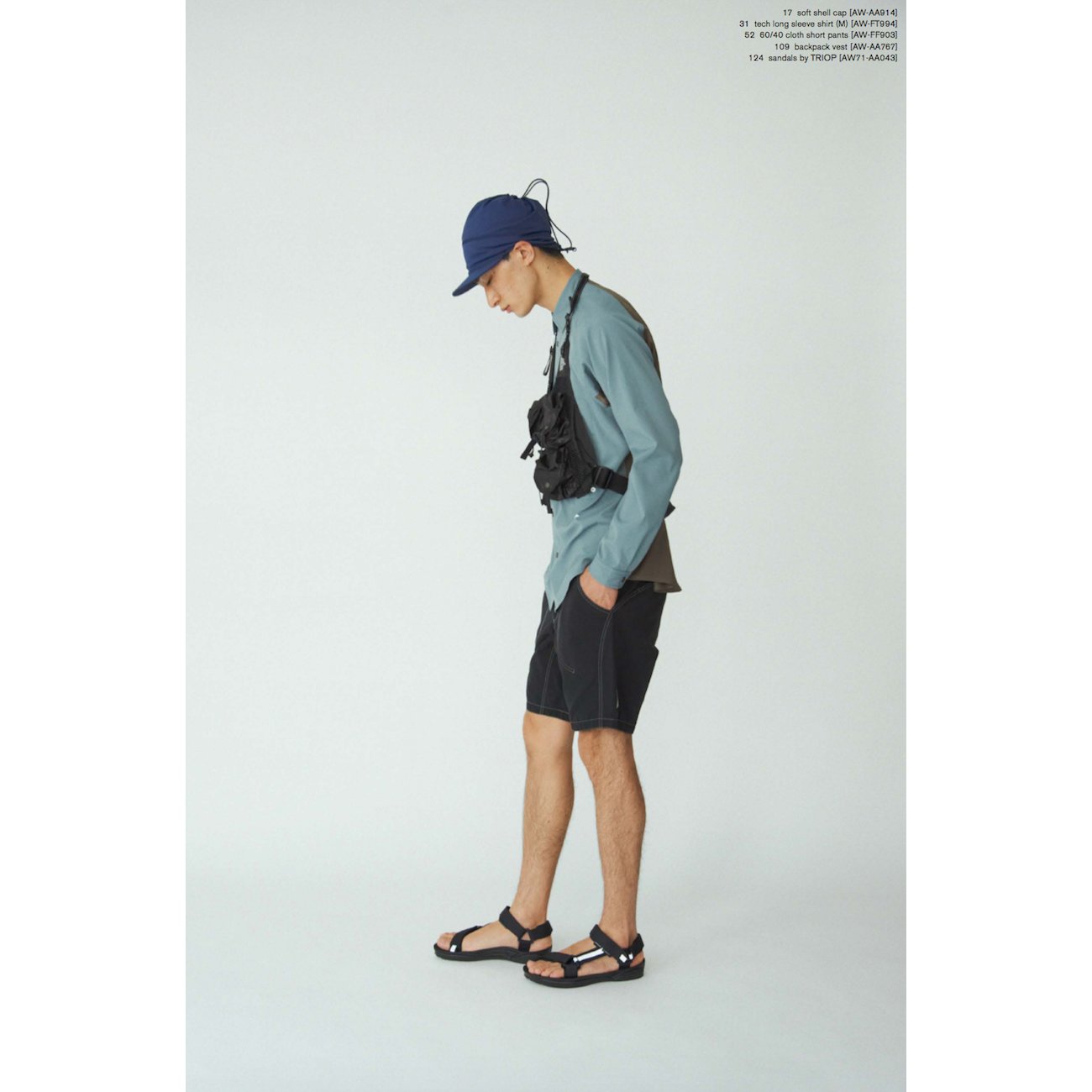 and wander / アンドワンダー | 60/40 cloth short pants