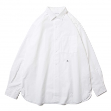 nanamica / ナナミカ | Regular Collar Wind Shirt - Off White